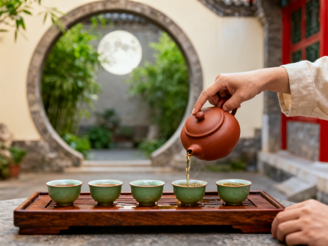 Courtyard Tea Ceremony in a Beijing Hutong